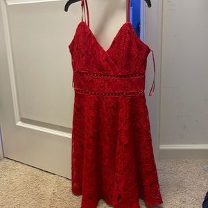 RED DRESS - PERFECT FOR VALENTINE’s DAY - worn once